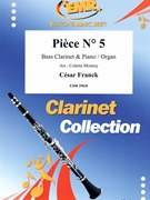 Piece # 5 by Franck Cesar - Mourey Colette - for Bass Clarinet and Piano (Bass Clarinet and Piano)