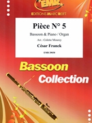 Piece # 5 by Franck Cesar - Mourey Colette - for Bassoon and Organ (Bassoon and Organ)