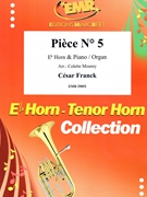 Piece # 5 by Franck Cesar - Mourey Colette - for Eb Horn and Organ (Eb Horn and Organ)