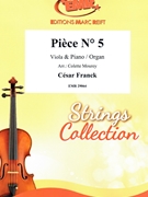 Piece # 5 by Franck Cesar - Mourey Colette - for Viola and Piano (Viola and Piano)