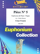 Piece # 5 by Franck Cesar - Mourey Colette - for Euphonium and Piano (Euphonium and Piano)