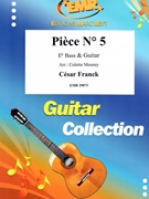 Piece # 5 by Franck Cesar - Mourey Colette - for Eb Bass and Guitar (Eb Bass and Guitar)