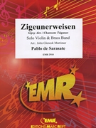 Zigeunerweisen by Sarasate Pablo de - Mortimer John Glenesk - for Violin and Brass Band (Violin and Brass Band)