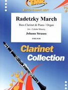 Radetzky March by Strauss Johann - Mourey Colette - for Bass Clarinet and Organ (Bass Clarinet and Organ)