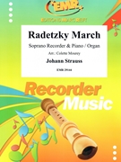 Radetzky March by Strauss Johann - Mourey Colette - for Soprano Recorder and Piano (Soprano Recorder and Piano)