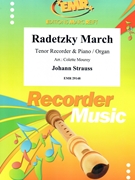 Radetzky March by Strauss Johann - Mourey Colette - for Tenor Recorder and Piano (Tenor Recorder and Piano)