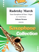 Radetzky March by Strauss Johann - Mourey Colette - for Tenor Saxophone and Piano (Tenor Saxophone and Piano)