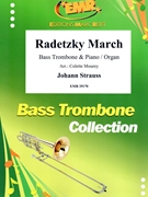 Radetzky March by Strauss Johann - Mourey Colette - for Bass Trombone and Organ (Bass Trombone and Organ)