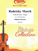 Radetzky March by Strauss Johann - Mourey Colette - for Viola and Piano (Viola and Piano)