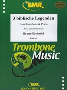 Drei Biblische Legenden by Bjelinski Bruno for Bass Trombone and Piano (Bass Trombone and Piano)