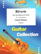 Reverie by Debussy Claude - Mourey Colette - for Alto Saxophone and Guitar (Alto Saxophone and Guitar)