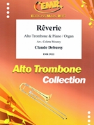 Reverie by Debussy Claude - Mourey Colette - for Alto Trombone and Organ (Alto Trombone and Organ)