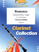 Romance by Bellini Vincenzo - Mourey Colette - for Clarinet and Organ (Clarinet and Organ)