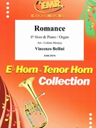 Romance by Bellini Vincenzo - Mourey Colette - for Eb Horn and Organ (Eb Horn and Organ)