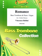 Romance by Bellini Vincenzo - Mourey Colette - for Bass Trombone and Piano (Bass Trombone and Piano)