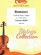 Romance by Bellini Vincenzo - Mourey Colette - for Violin and Piano (Violin and Piano)