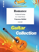 Romance by Bellini Vincenzo - Mourey Colette - for Guitar and Violin (Guitar and Violin)