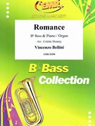 Romance by Bellini Vincenzo - Mourey Colette - for Bb Bass and Organ (Bb Bass and Organ)