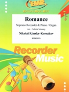 Romance by Rimsky-Korsakov Nikolai - Mourey Colette - for Soprano Recorder and Organ (Soprano Recorder and Organ)