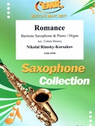 Romance by Rimsky-Korsakov Nikolai - Mourey Colette - for Baritone Saxophone and Organ (Baritone Saxophone and Organ)