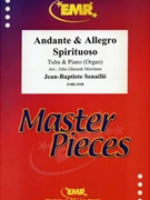 Andante & Allegro Spirituoso by Senaille Jean-Baptiste - Mortimer John Glenesk - for Tuba and Piano (Tuba and Piano)
