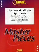 Andante & Allegro Spirituoso by Senaille Jean-Baptiste - Mortimer John Glenesk - for Bassoon and Piano (Bassoon and Piano)