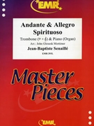 Andante & Allegro Spirituoso by Senaille Jean-Baptiste - Mortimer John Glenesk - for Trombone and Piano (Trombone and Piano)