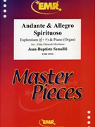 Andante & Allegro Spirituoso by Senaille Jean-Baptiste - Mortimer John Glenesk - for Euphonium and Organ (Euphonium and Organ)