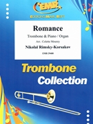 Romance by Rimsky-Korsakov Nikolai - Mourey Colette - for Trombone and Piano (Trombone and Piano)