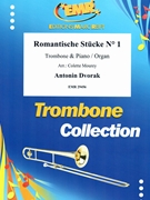 Romantische Stucke # 1 by Dvorak Antonin - Mourey Colette - for Trombone and Organ (Trombone and Organ)