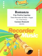 Romanza by Donizetti Gaetano - Mourey Colette - for Tenor Recorder and Piano (Tenor Recorder and Piano)