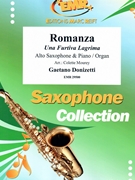Romanza by Donizetti Gaetano - Mourey Colette - for Alto Saxophone and Organ (Alto Saxophone and Organ)
