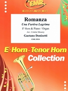 Romanza by Donizetti Gaetano - Mourey Colette - for Eb Horn and Organ (Eb Horn and Organ)