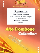Romanza by Donizetti Gaetano - Mourey Colette - for Alto Trombone and Piano (Alto Trombone and Piano)