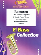 Romanza by Donizetti Gaetano - Mourey Colette - for Eb Bass and Organ (Eb Bass and Organ)