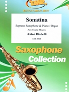 Sonatina by Diabelli Anton - Mourey Colette - for Soprano Saxophone and Organ (Soprano Saxophone and Organ)
