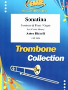Sonatina by Diabelli Anton - Mourey Colette - for Trombone and Organ (Trombone and Organ)
