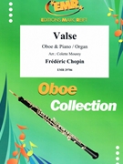 Valse by Chopin Frederic - Mourey Colette - for Oboe and Piano (Oboe and Piano)