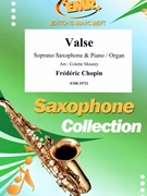 Valse by Chopin Frederic - Mourey Colette - for Soprano Saxophone and Piano (Soprano Saxophone and Piano)