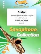 Valse by Chopin Frederic - Mourey Colette - for Alto Saxophone and Piano (Alto Saxophone and Piano)