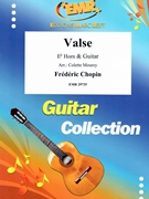 Valse by Chopin Frederic - Mourey Colette - for Eb Horn and Guitar (Eb Horn and Guitar)