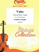 Valse by Chopin Frederic - Mourey Colette - for Viola and Piano (Viola and Piano)