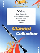 Valse by Delibes Leo - Mourey Colette - for Clarinet and Piano (Clarinet and Piano)