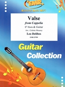 Valse by Delibes Leo - Mourey Colette - for Eb Horn and Guitar (Eb Horn and Guitar)