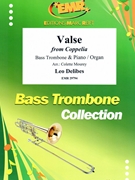 Valse by Delibes Leo - Mourey Colette - for Bass Trombone and Organ (Bass Trombone and Organ)