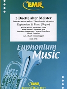 5 Duette alter Meister by Sturzenegger Kurt for 2 Euphoniums and Piano (2 Euphoniums and Piano)