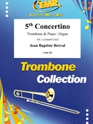 5th Concertino by Breval Jean-Baptiste - Cecil Leonard - for Trombone and Piano (Trombone and Piano)