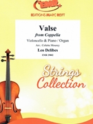 Valse by Delibes Leo - Mourey Colette - for Violoncello and Organ (Violoncello and Organ)