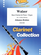 Walzer by Brahms Johannes - Mourey Colette - for Bass Clarinet and Organ (Bass Clarinet and Organ)