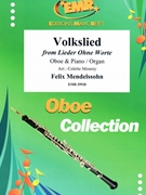 Volkslied by Mendelssohn Felix - Mourey Colette - for Oboe and Piano (Oboe and Piano)